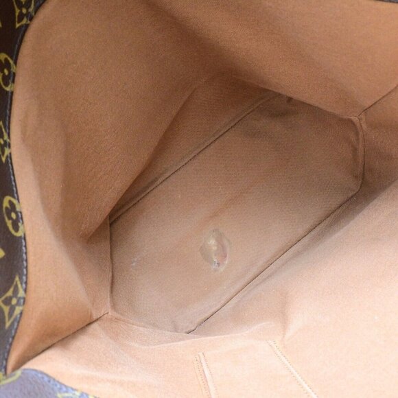 LOUIS VUITTON Sac Shopping Shoulder Tote Bag Monogram Leather - Picture 10 of 15